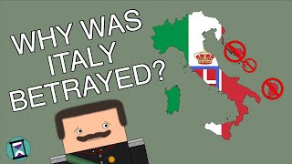 Why did the Entente betray Italy after WW1 Animated History Documentary [upl. by Nnaitsirk]