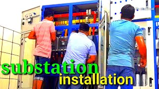 substation installation procedure [upl. by Nylarej]