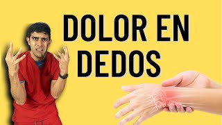 5 ejercicios para el DOLOR EN LOS DEDOS de las manos [upl. by Asilehc]