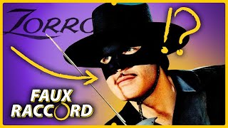 Les ERREURS dans les films ZORRO  Faux Raccord [upl. by Jule]