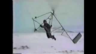 Ultralight gyrocopter hang glider [upl. by Yelkao384]