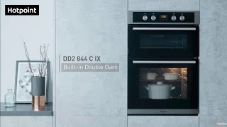 Hotpoint DD2844CIX Built in Double Oven [upl. by Nepsa]