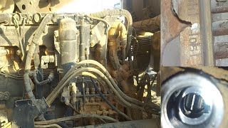 Man Engine Injection Pump Timing D2676 [upl. by Corenda540]