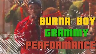 Burna Boy Grammy Full Performance 2024 A Naijamans Reaction Must watch [upl. by Bent]