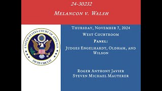 2430232 Melancon v Walsh November 7 2024 [upl. by Thomasina]