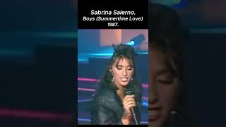 Sabrina Salerno  Boys Summertime Love 1987 [upl. by Fidellas]