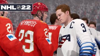 NHL 22 WORLD JUNIORS 7 GOLD MEDAL GAME [upl. by Birgit]