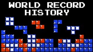 The History of Tetris World Records [upl. by Honey]