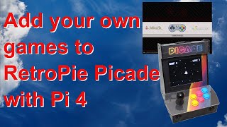 Add Your Own Games to the Picade  Pygame Zero on Retropie [upl. by Steere]