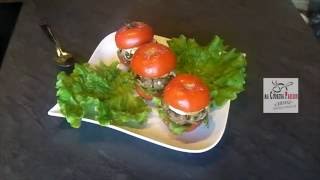 Tomates façon burger [upl. by Gentille]