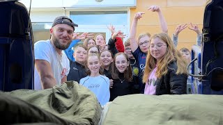 Une 4L au collège René Rollin de Chevillon [upl. by Gabriellia]