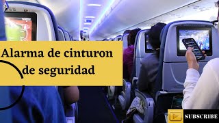 📢Sonido Alarma Cinturón de Seguridad en Avión de Pasajeros  🎶Sin copyright 2021 [upl. by Anwaf46]