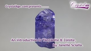 Healing Crystals Guide  Tanzanite amp Zoisite [upl. by Abisia]