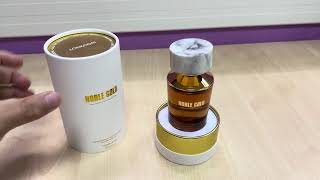 Unboxing Lonkoom Noble Gold Perfume [upl. by Clements]