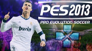 PES 2013 PPSSPP CAMERA PS5 BEST GRAPHICS  REAL MADRID VS AC MILAN [upl. by Gerger]