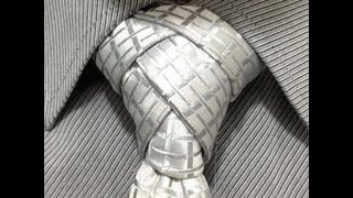 Como hacer nudo de corbata diferente How to make a different tie knot [upl. by Warrenne]