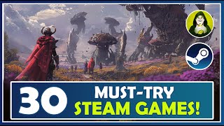 30 AMAZING Games on Steam you Must Try in 2024 [upl. by Noffihc]