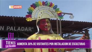 Huanchaco aumenta 30 de visitantes por instalación de esculturas [upl. by Aissatan]