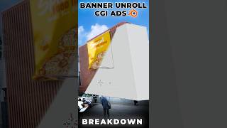 UNROLL BANNAR CGI ADS VFX BREAKDOWN blender3d errohitvishwakarma [upl. by Heall]