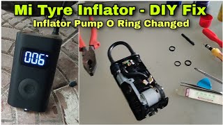 Mi Tyre Inflator Stopped working  How to Fix the Inflator Pump  O ring Seal Change  DNA VLOGS [upl. by Maite470]