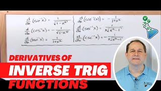 Take Derivatives of Inverse Trig Functions ArcSin ArcCos  2 [upl. by Aihsetel]