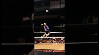 D1 Volleyball Player Jump Serve [upl. by Disharoon]