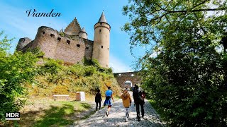 Luxembourg Vianden take a walk with Viktor Hugo🇱🇺 4K HDR [upl. by Dinnie]