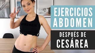 Rutina EJERCICIOS ABDOMEN  Recuperación de CESÁREA 🙋‍♀️✅ 10MIN [upl. by Frisse957]