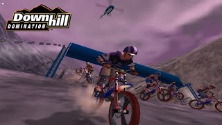 Downhill Domination PS2  Cosmo  Career Level 15  Mt Liddellroch TD [upl. by Ergener]