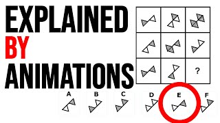 Explaining the Mensa Norway IQ Test Through Animations 145 IQ Answers [upl. by Handbook52]