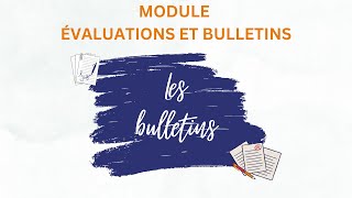 Les bulletins [upl. by Jane]