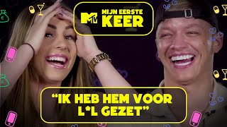 EX ON THE BEACH LESLEY “Ik heb GEEN SPIJT van de SKS met DANNY”  MTV Mijn Eerste Keer 2 [upl. by Lubbock]