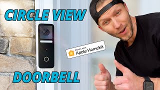 The Logitech Circle View  HomeKit Secure Video Doorbell [upl. by Valleau]