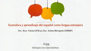 Gramática y aprendizaje del español como lengua extranjera [upl. by Adnotal530]