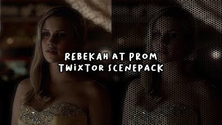 Rebekah At Prom TVD Twixtor Scenepack [upl. by Kcir850]