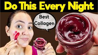 DIY COLLAGEN FACE CREAM For Spots काले धब्बे झाइयां Pigmentation amp Wrinkles  चमकदार Glowing Skin💕 [upl. by Macomber]