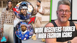 Chase Claypool amp Stefon Diggs Spend Offseason Modeling Look Super Duper Cool  Pat McAfee Reacts [upl. by Terese]