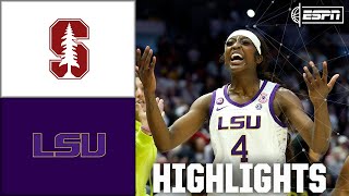 COMEBACK OT WIN 🏆 Stanford Cardinal vs LSU Tigers  Full Game Highlights  ESPN CBB [upl. by Im]