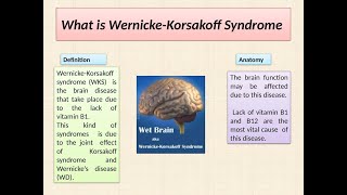 What is the Vitamin Deficiency in Wernicke Korsakoff Syndrome Vitamin B1 thiamine deficiency [upl. by Stelle]