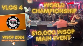 WSOP MAIN EVENT  2024 WSOP VLOG 4 [upl. by Ayres]