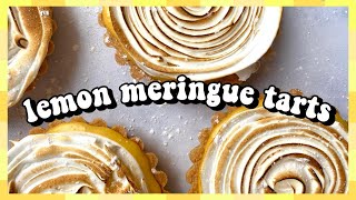 The BEST Lemon Meringue Tart  bakes by amal [upl. by Anirret746]