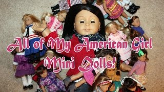 My American Girl Mini Doll Collection 2016 [upl. by O'Neil]