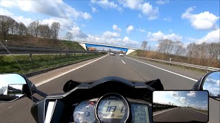 FJR1300AE Autobahn 2020 GoPro Hero 7 black [upl. by Godding680]