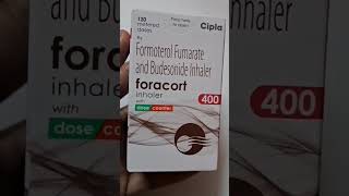 FORACORT 400 INHALER  FORMOTEROL AND BUDESONIDE INHALER  MEDICIN [upl. by Inaliel233]