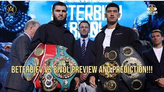 ARTUR BETERBIEV VS DMITRY PIVOL UNIDISPUTED LIGHTHEAVYWEIGHT PREVIEW AND PREDICTION [upl. by Betteann844]