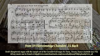 371 Vierstimmige Choralgezangen no 1920 J S Bach [upl. by Richmound643]