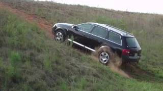 Audi Allroad Quattro 27T climbing hill  25 grade [upl. by Crisey]