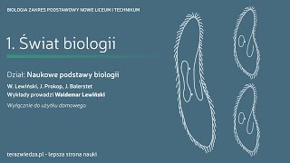 Lekcja 1 Świat biologii [upl. by Saduj]