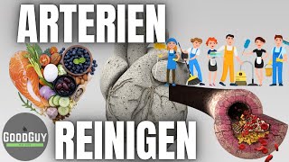 Arterien reinigen in 5 Schritten Tocotrienol Insulin CPeptid Kalium oxidiertes Cholesterin Zucker [upl. by Nauqaj871]