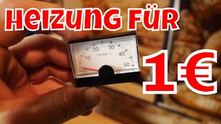 EINFACH GENIAL Heizung für 1 €  DIY Heizung für deinen VanWohnmobilAuto  LIFE HACK HEIZUNG [upl. by Magill136]